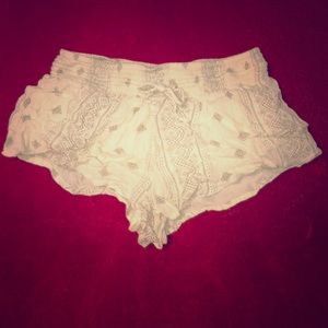 double layered thin shorts